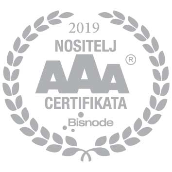 Mediacommerce nositelj AAA certifikata